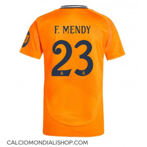 Maglie da calcio Real Madrid Ferland Mendy #23 Seconda Maglia 2024-25 Manica Corta